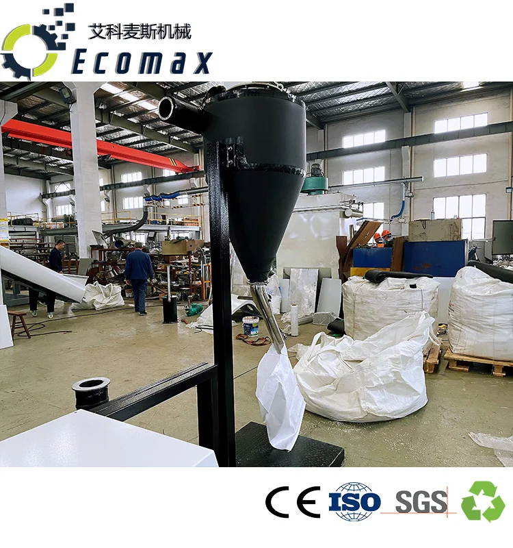 High-Efficiency Plastic Granulator Plant Single-Screw Design BOPP PE LDPE HDPE PP scraps PVC pellets Core Bearing Reprocessing