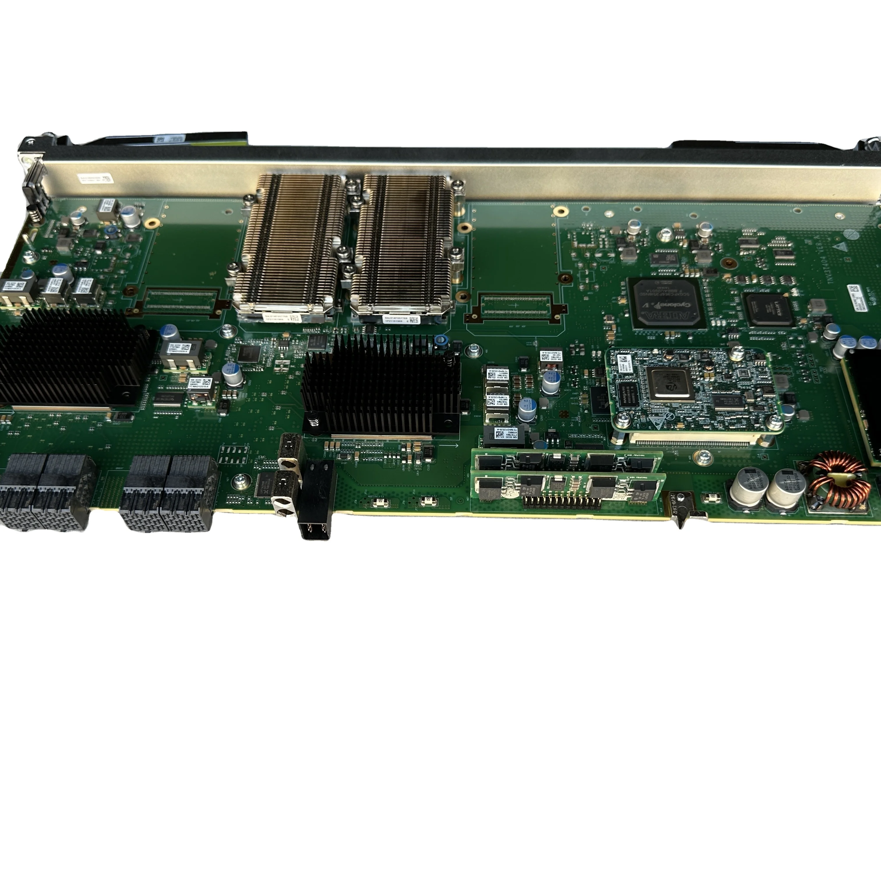 Fiber optic transmission equipment 2 x 100 Gbit/s Tributary Service Processing Board V3T402 Fiber Optic Equipment OSN9800