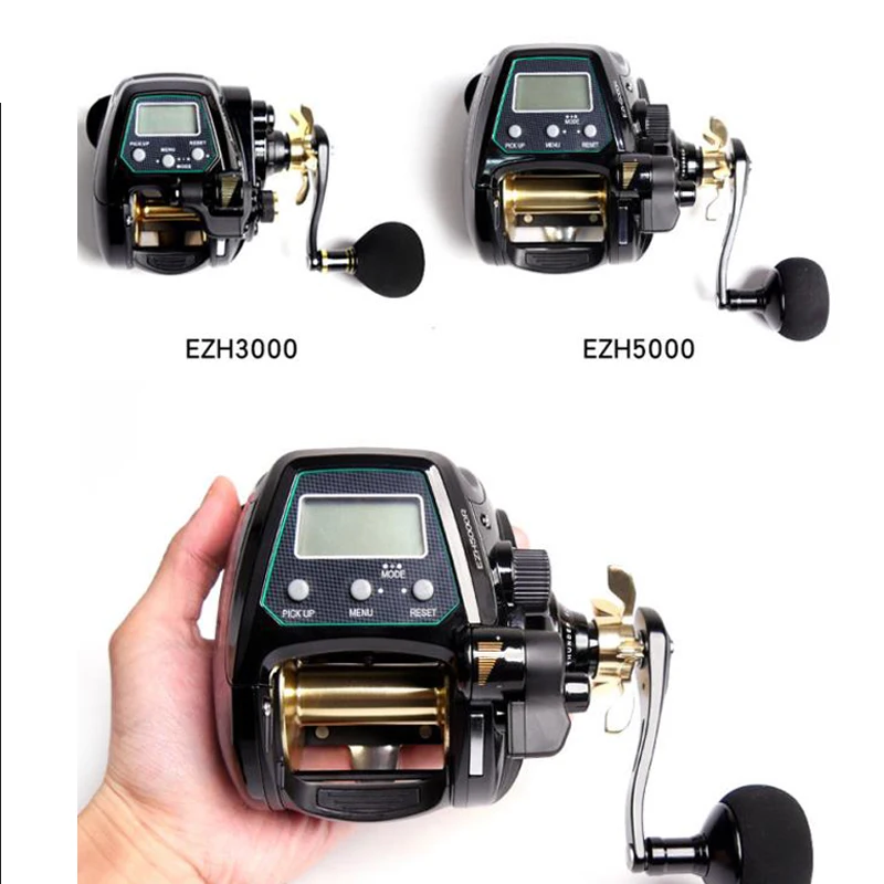 DW NEW High Quality Electric fishing reels saltwater big game Deep Sea Trolling reel