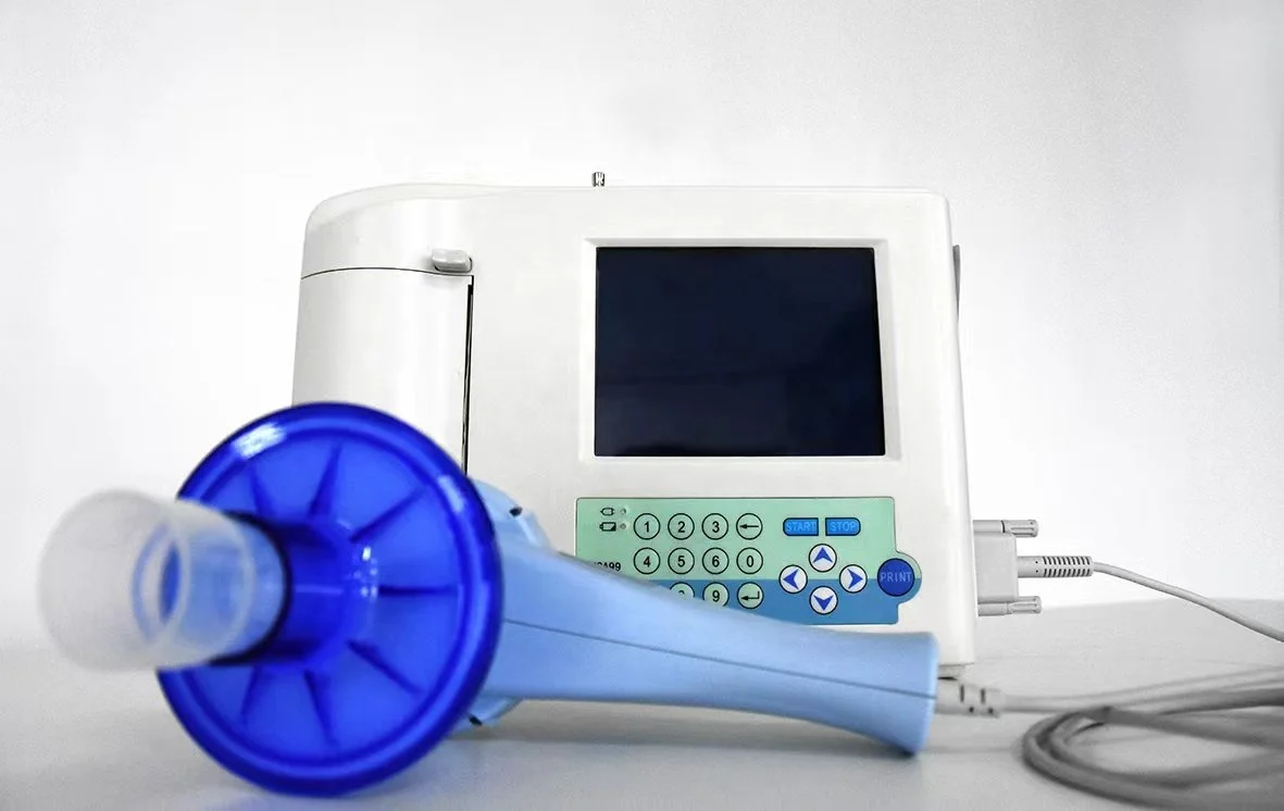 Medical digital spirometer portable spirometer device