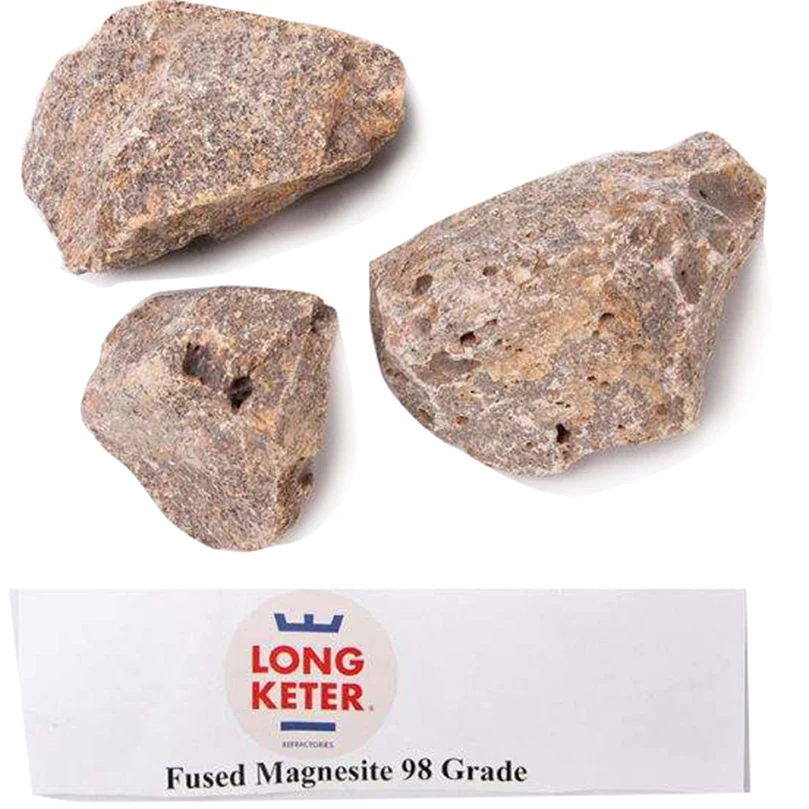 High purity fused magnesia 97% 98% Manufacture refractory factory price