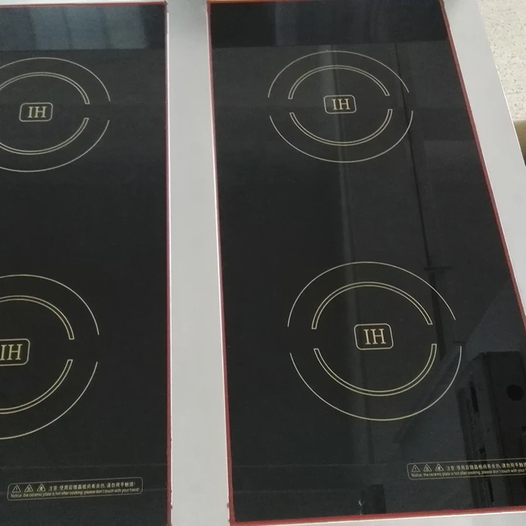 Коммерческая 4-конфорочная индукционная плита мощная 3500 Вт гостиничный ресторан нержавеющая сталь электрическая кухонная