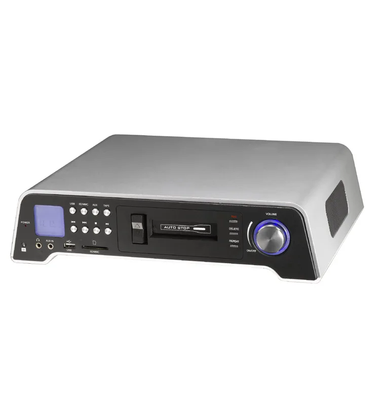 Fully Automatic Vinyl Record Player Turntable Speaker with Cassette MP3  Player