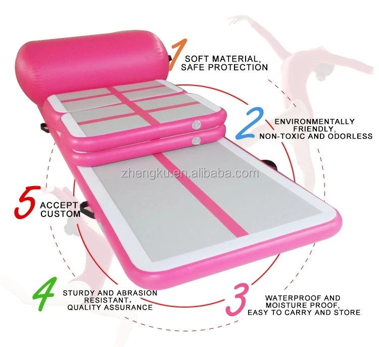 Надувной коврик для тренажерного зала 3 м, надувная воздушная дорожка для тренажерного зала, надувной воздушный коврик для гимнастики