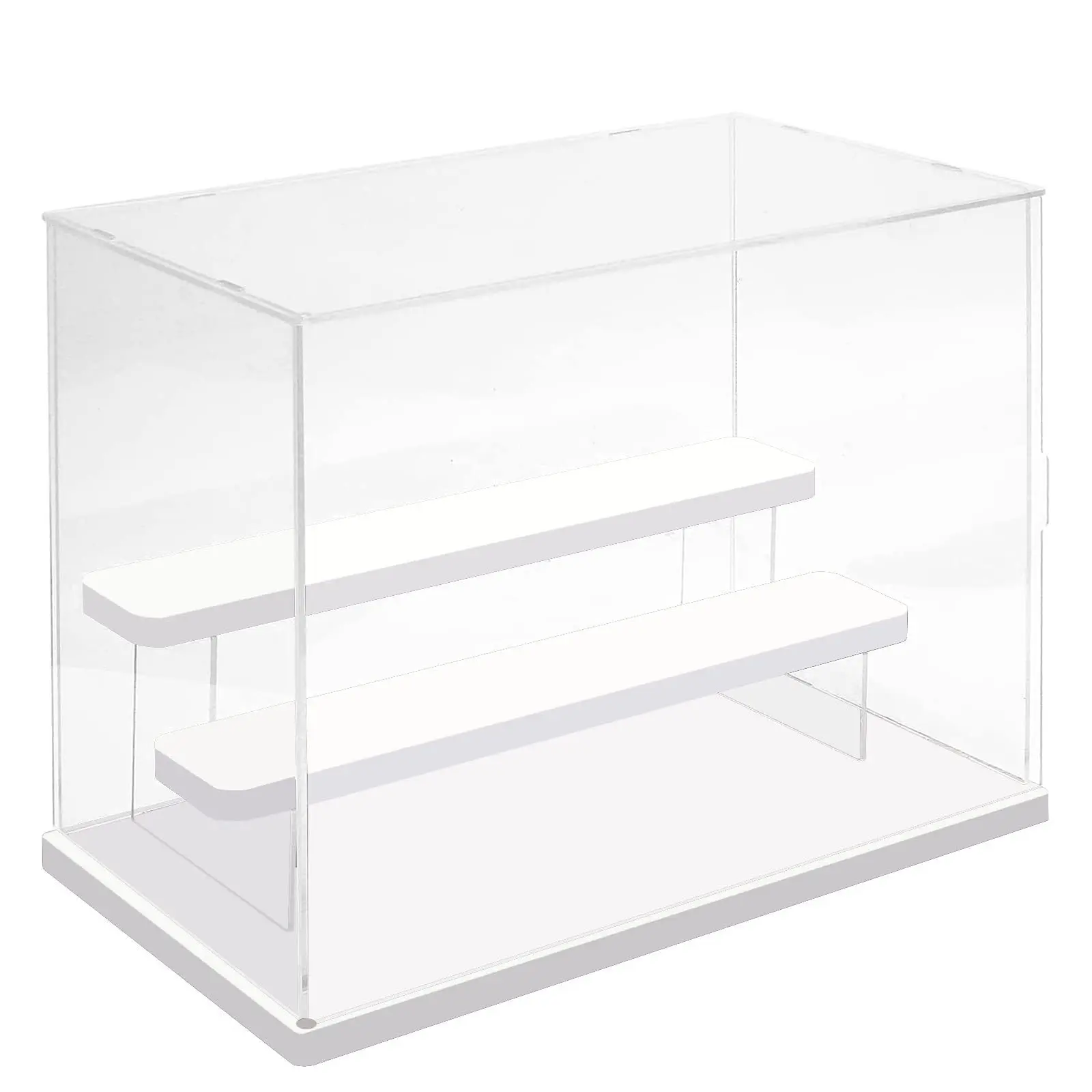 Factory Wholesales  Display Rack Transparent Handicraft  Acrylic Display Storage Showcase