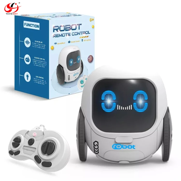 Kids Remote Control intelligent mini robotic toy Smart robot toys for Boys and Girls Model toy with Led Eye