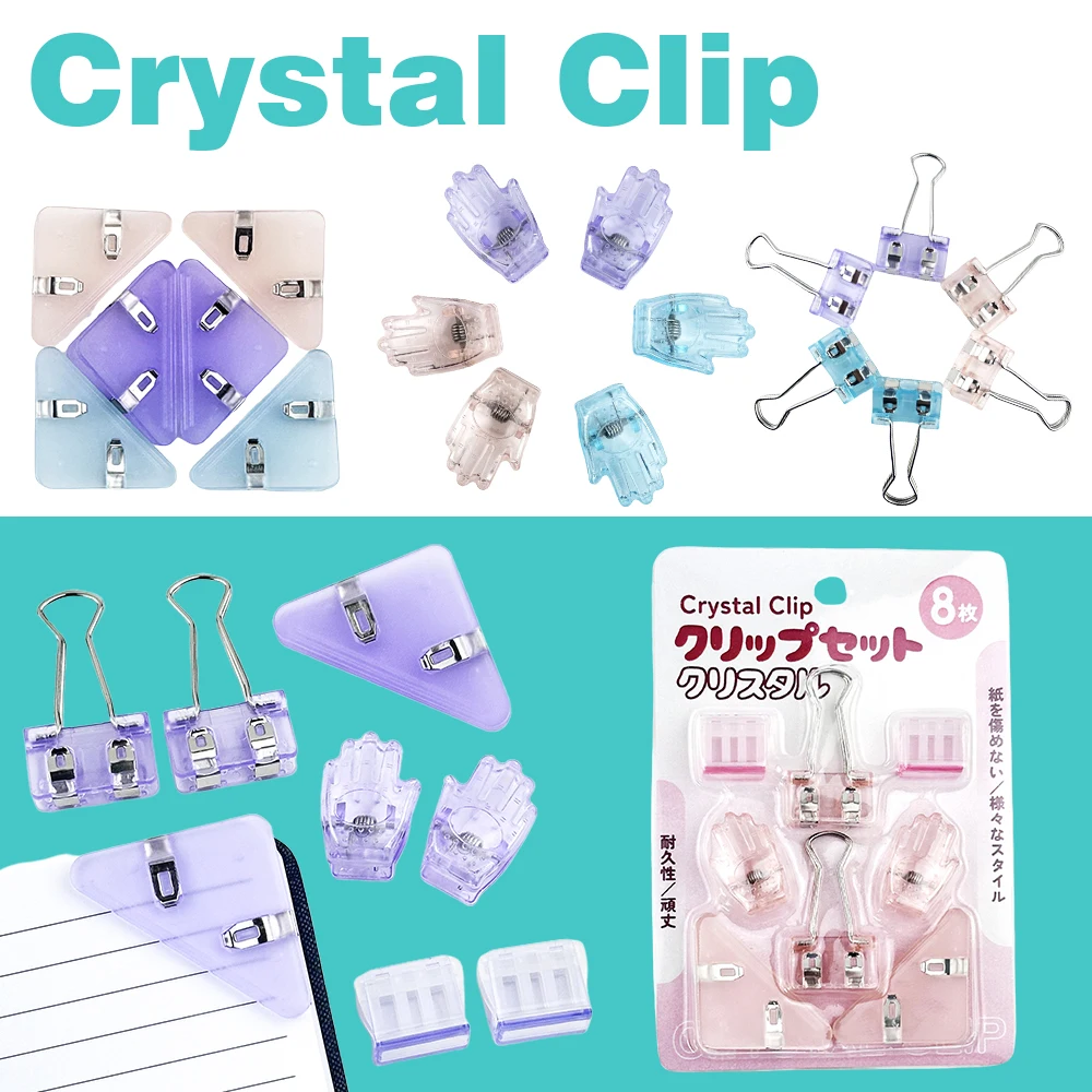 Clipes Triangulares, Clipes De Borda, Mini Clipes Do Amor, Material De Escritorio E Escolar, Conjuntos De Clipes Binder Sets