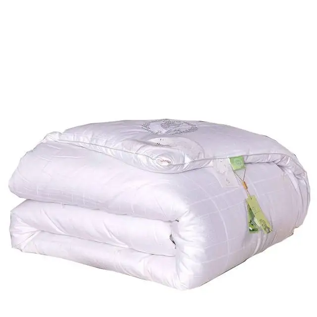 Duck Feather Duvet Inner White Comforter Cool Comfort Colchas Baratas