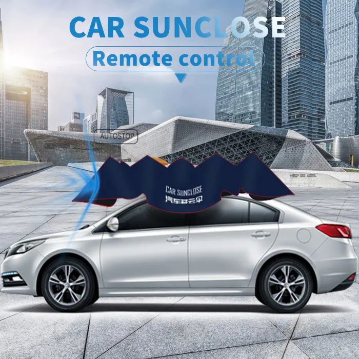 Car Sunclose Remote Control car cover shop automatic car shade