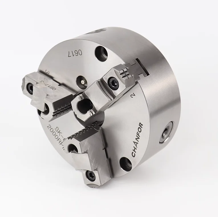 CHANFOR Power Chuck Taiwan бренд SK 3-челюсть ручной самоцентрирующий токарный патрон
