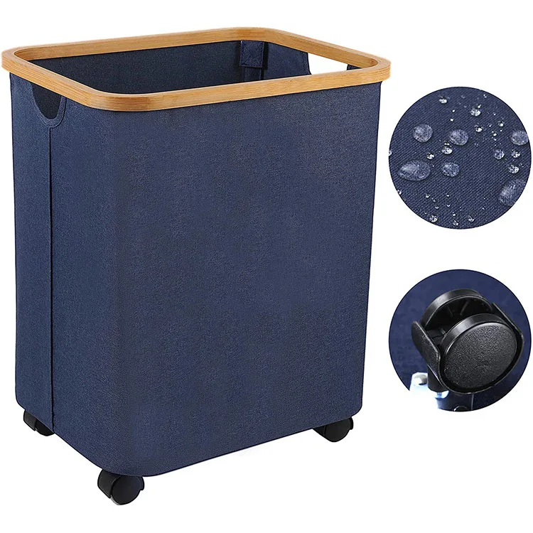 Индивидуальные роликовые Складные Водонепроницаемые корзины для белья