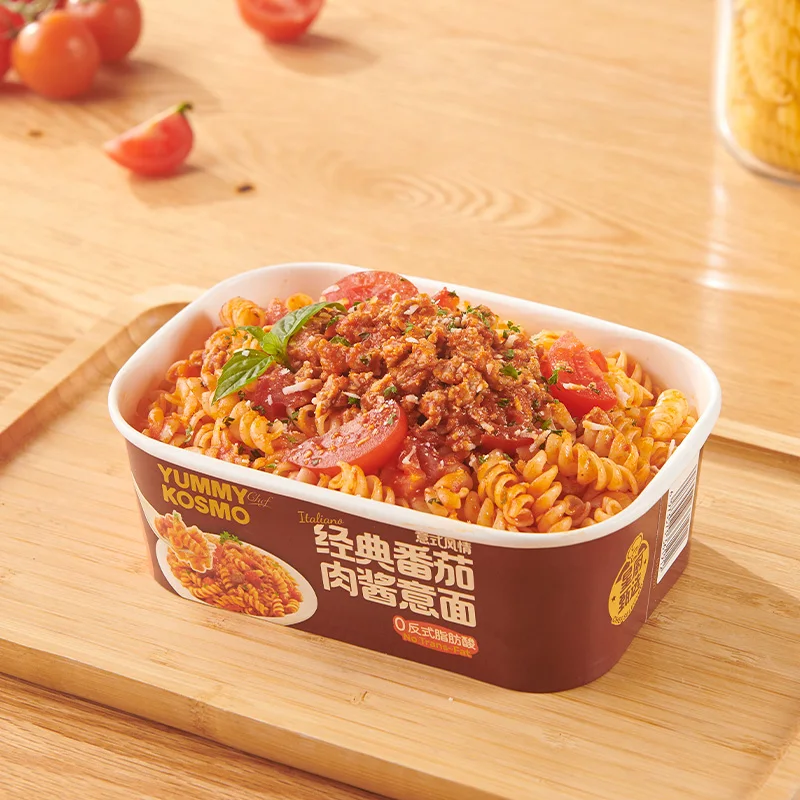 Tasty Spicy Fast Food Hot Noodles Slimming Food Spaghetti customized Shirataki Noodles zero Fat Noodles