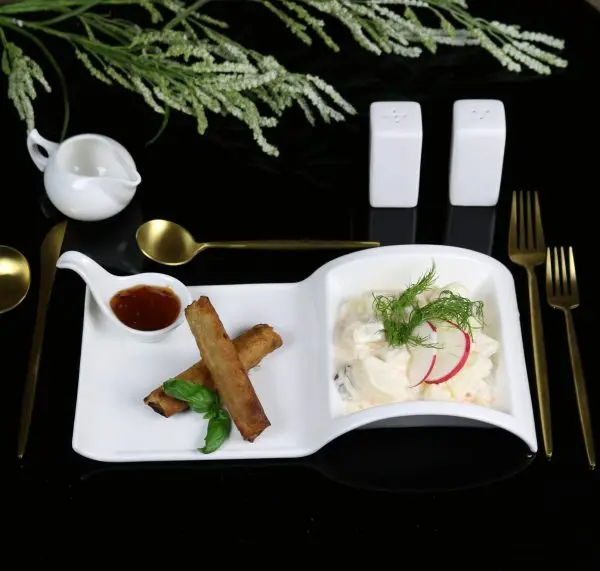 Christmas Porcelain Dinner Sets Ceramics Dish Plate Dinner Plate Ceramic Restaurant Ceramic Plates