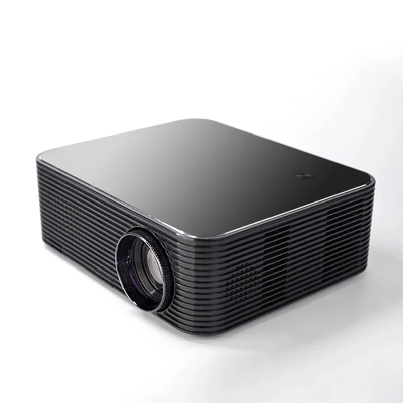 2021 New Tech1080P Clear L6+ Full HD 1080p Andriod 7.1 LCD Home Mini Portable Projector Mobile Projector