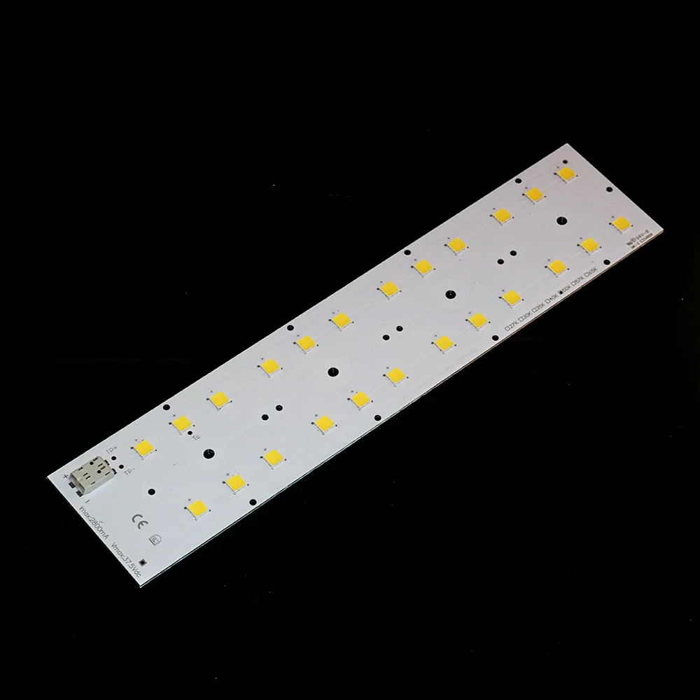 High bright 5000k color temperature street lamp led panel light module aluminum pcb