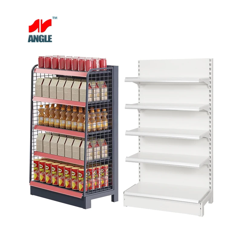 Supermarket Shelves supermarket Retail Store Best price single side convenience store display shelf rack gondola shelving rack