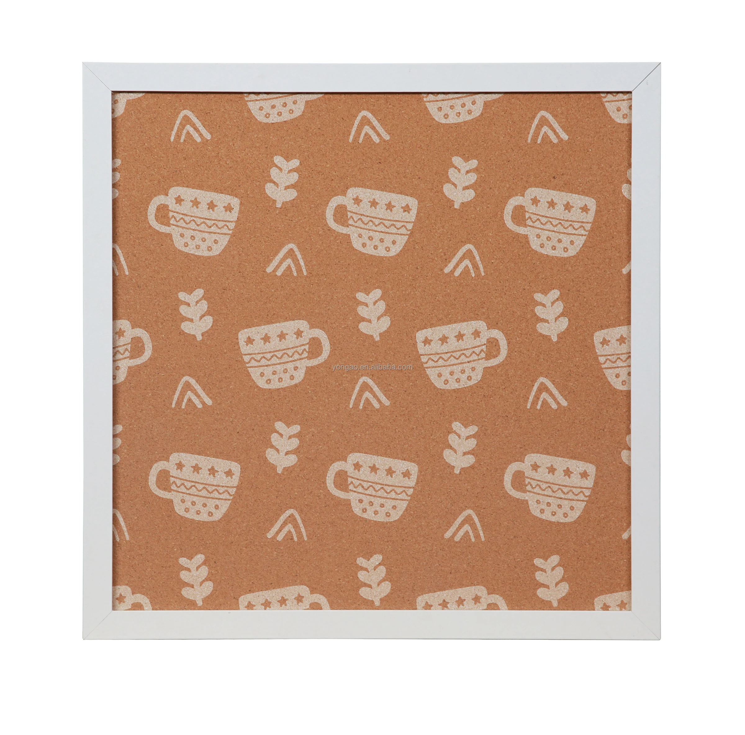 Decorative Hanging Pin Board, Perfect for Office & Home Decor, Home School Message Board or Vision Board