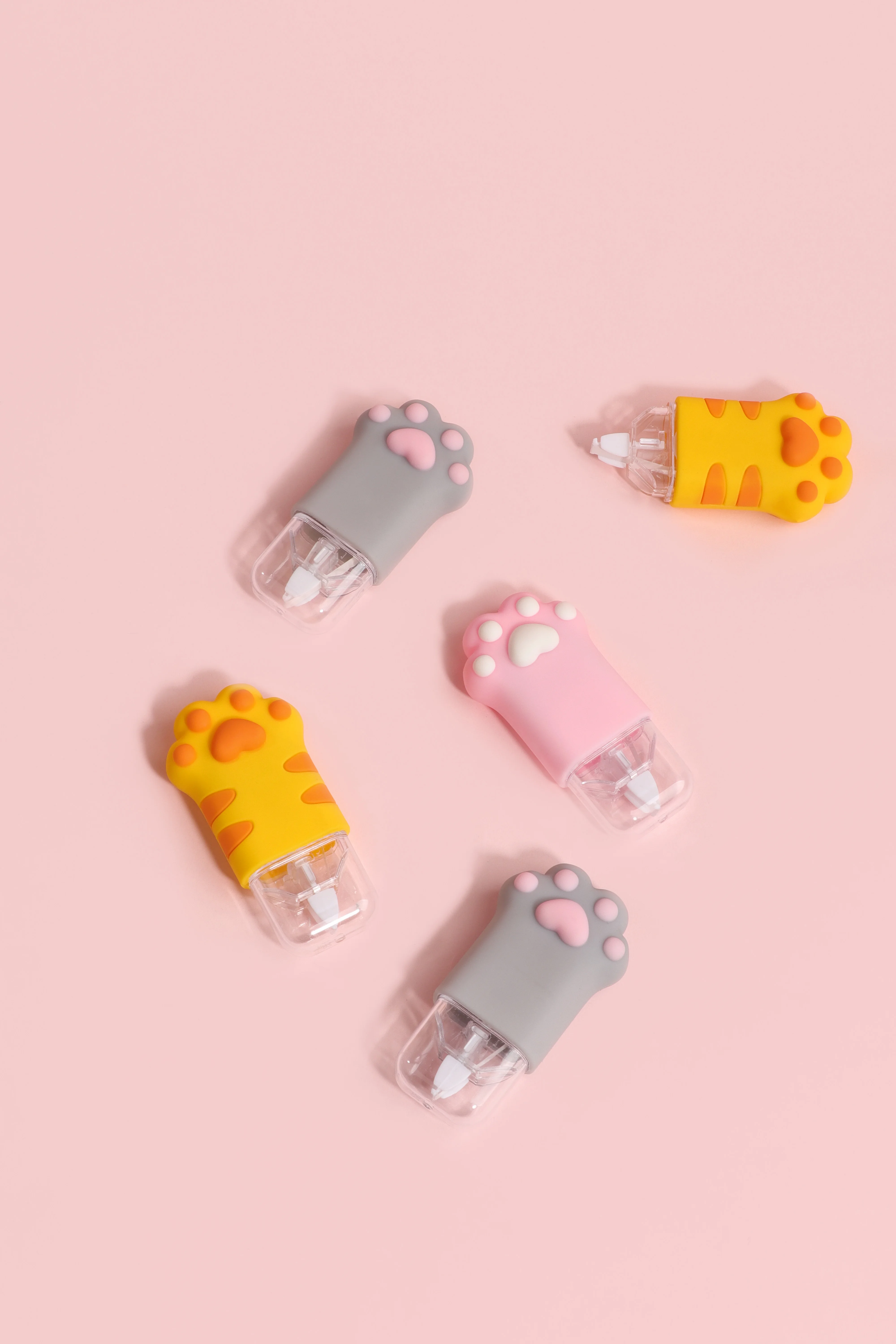 kuki Kawaii Cute Corrector Tape Funny cat paw Design Correction Tape stationery supplies