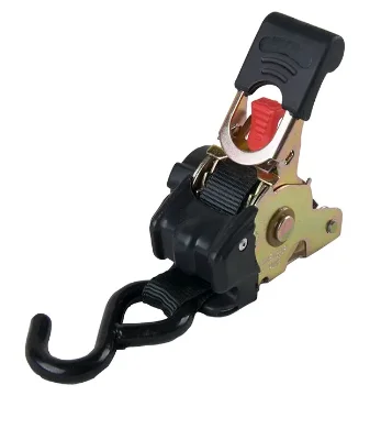 Lashing Strap Retractable Ratchet Tie Down With S Hook
