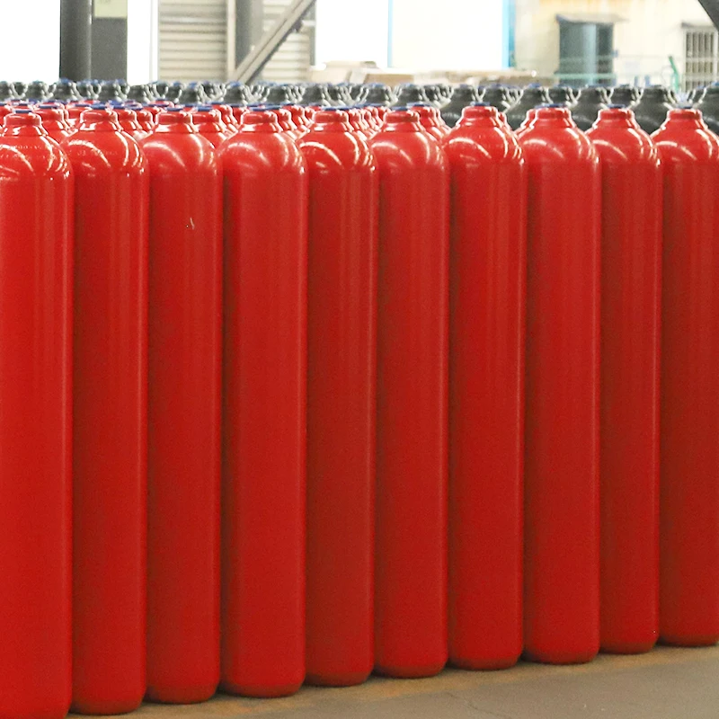 ISO standard empty 68LCO2 cylinders68L Fire extinguisher cylinder