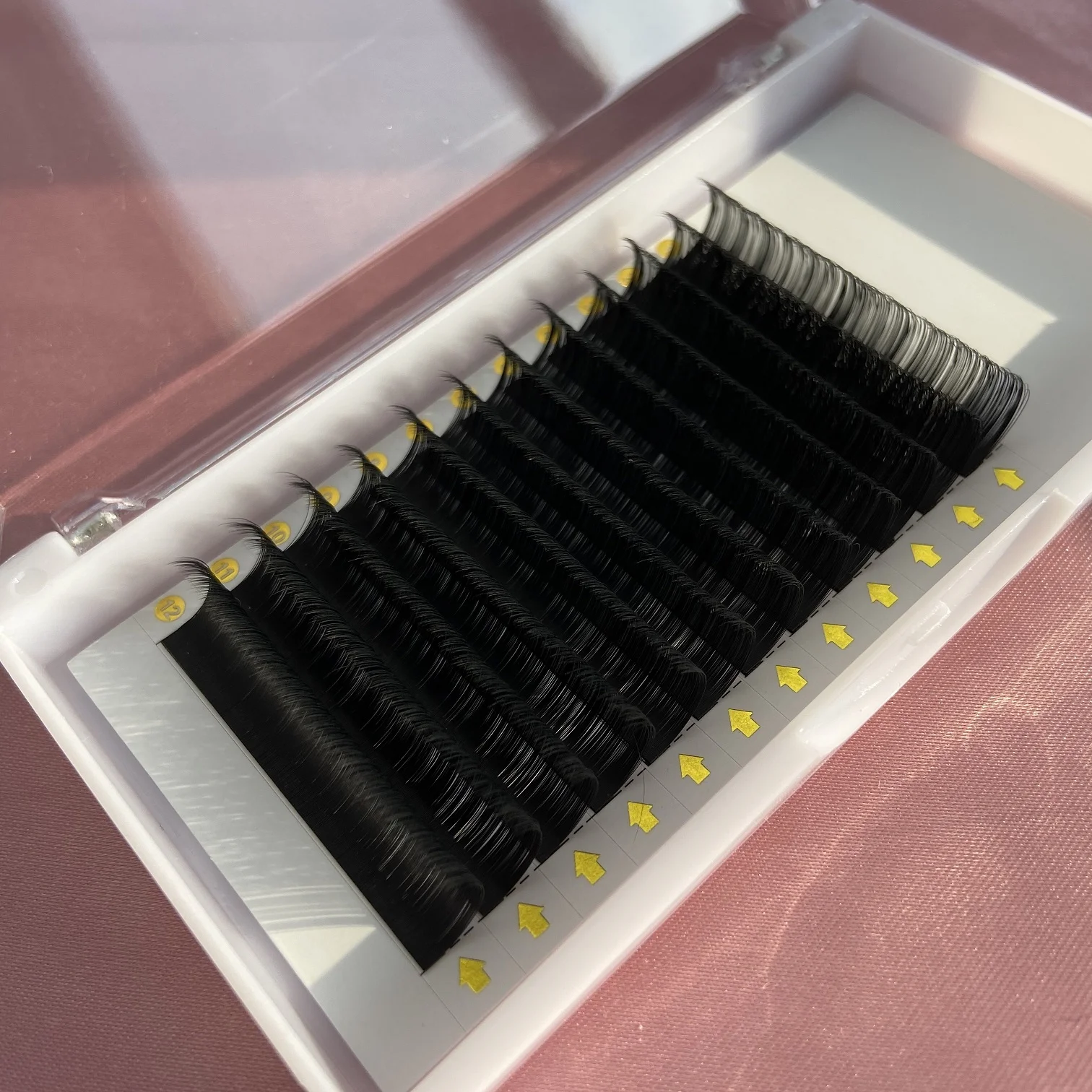 003 eyelash extensions private label label premium mink eyelash extension D curl 6-25mm lash extensions vendor