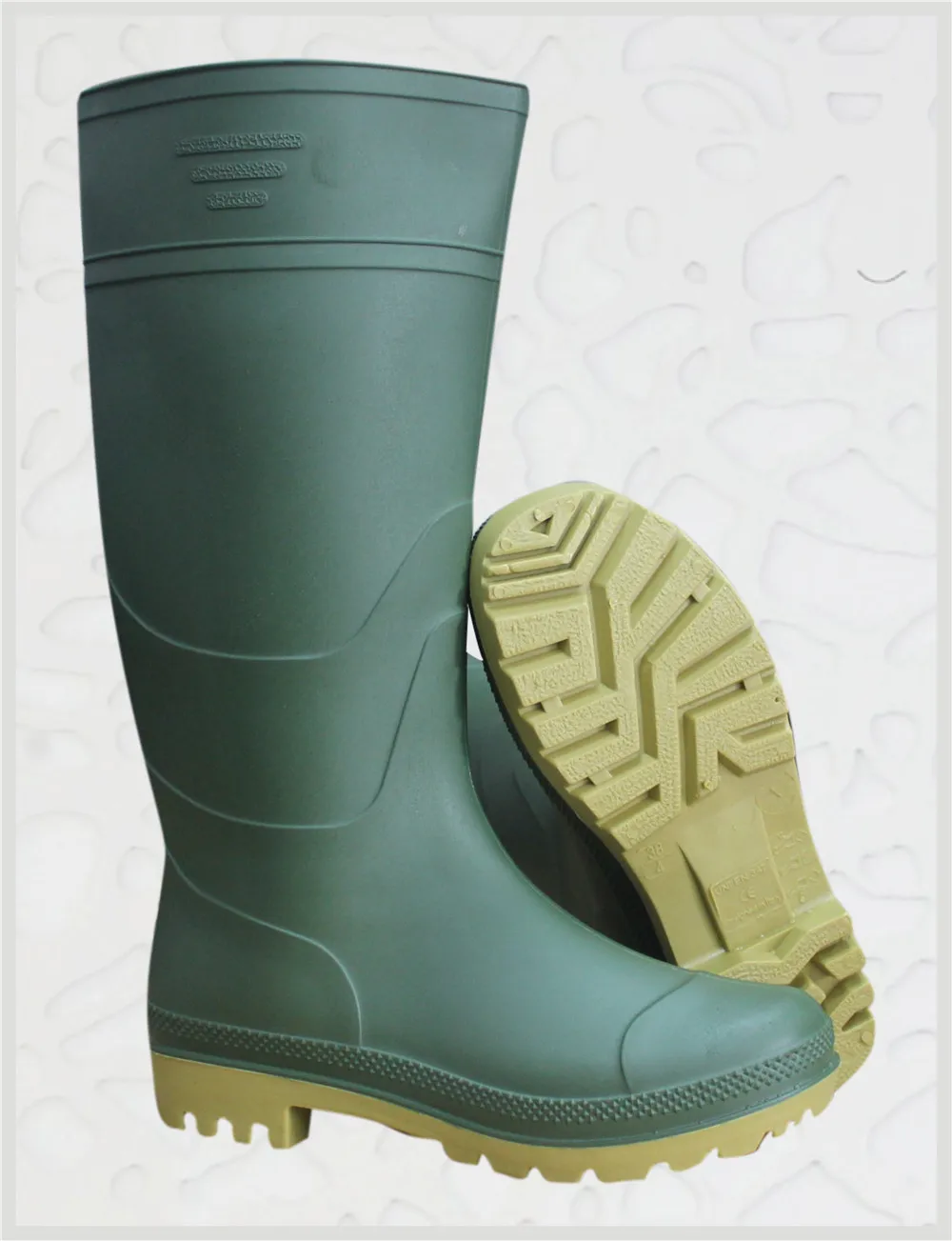 Safety Rubber RainBoots Waterproof Rain Boots for Men