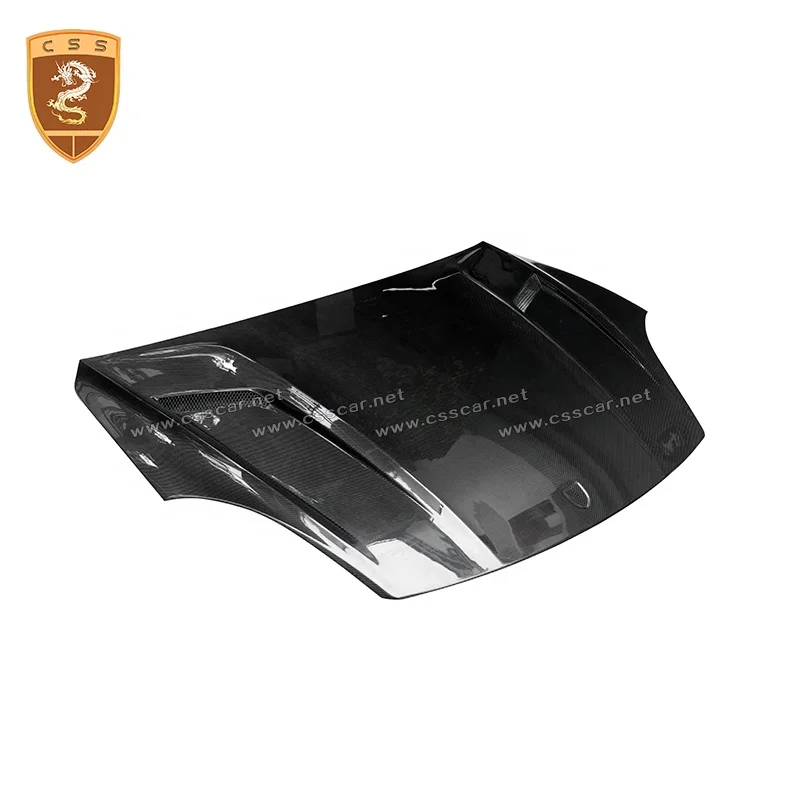 Carbon Fiber Tech art Style Hood For Pors che Caye ne 9Y0 Car Engine Bonnet Parts