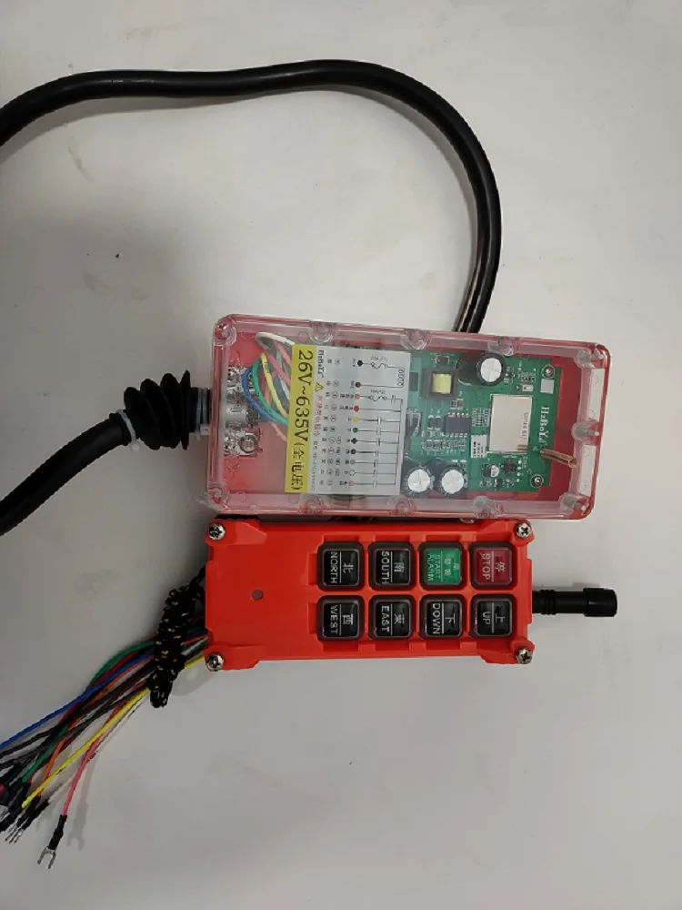 Electric Hoist Wireless Remote Overhead Crane Control