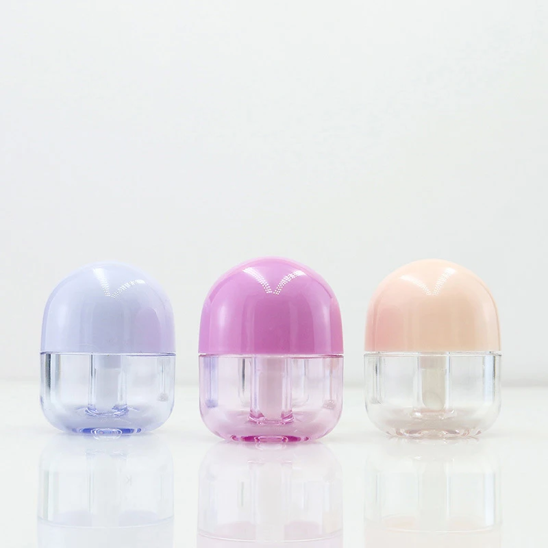 5g small round empty lip mud tubes lip gloss tubes wholesale lip gloss tube