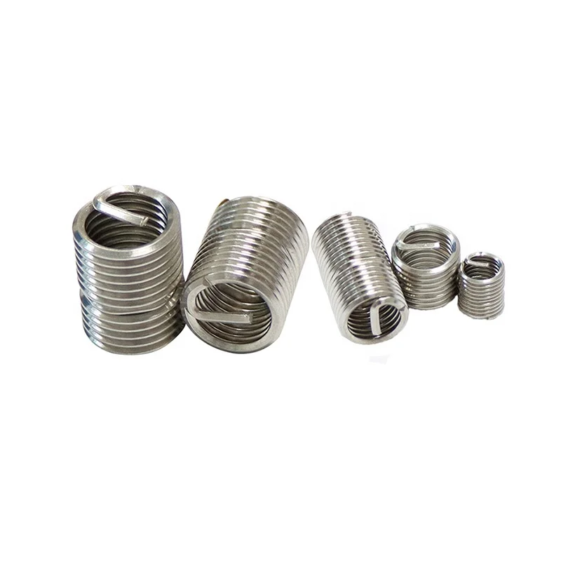 Machining Services Lock Type Threaded Inserts for Metal M12 1.5 Fasteners Cnc Threading Inserts