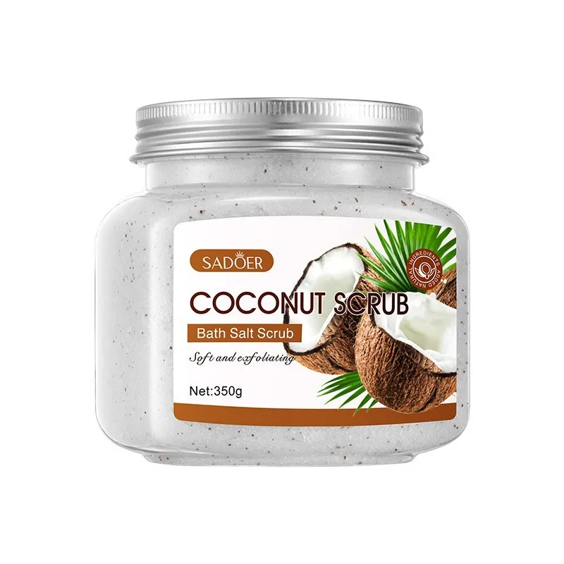 350g Pure Natural Plant Based Exfoliating Softening Dead skin Whitening Cleansing Scrub Cream
