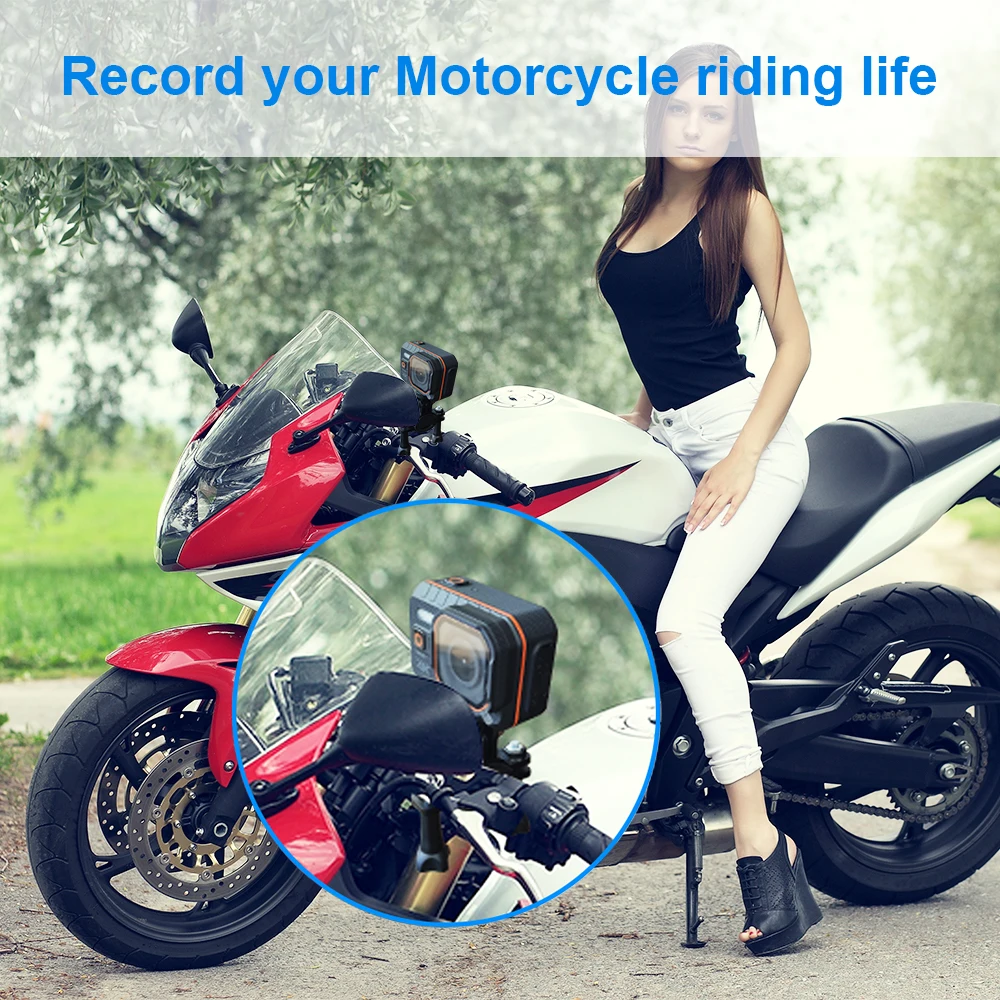 Factory offer Action Camera 4K HD With Remote Control Screen Waterproof Sport Camera drive recorder 4K Sports Camera