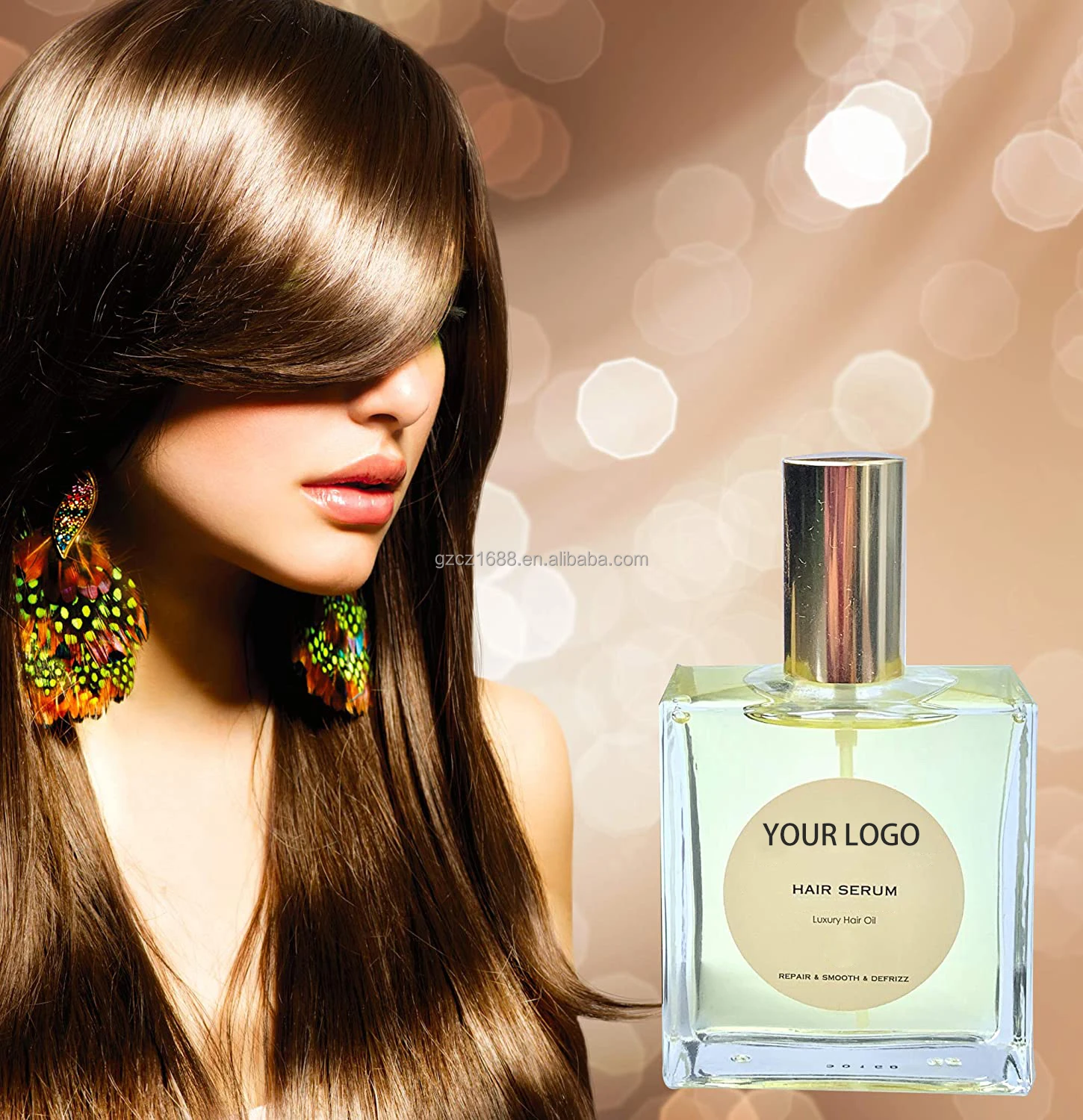 Private Label Wholesale Natural Organic Vegan Luxury Hair Oil Repairs Damaged Anti Hair Loss Hair Growth Serum Oil