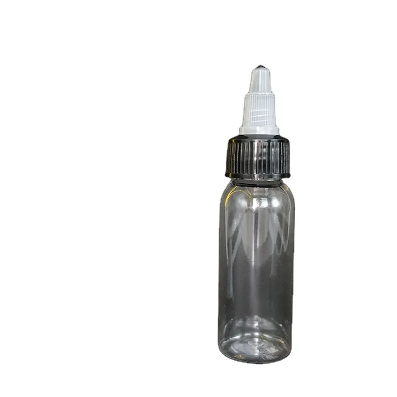 Empty Plastic Liquid Squeeze Bottle With Sharp Mouth Nozzle tips