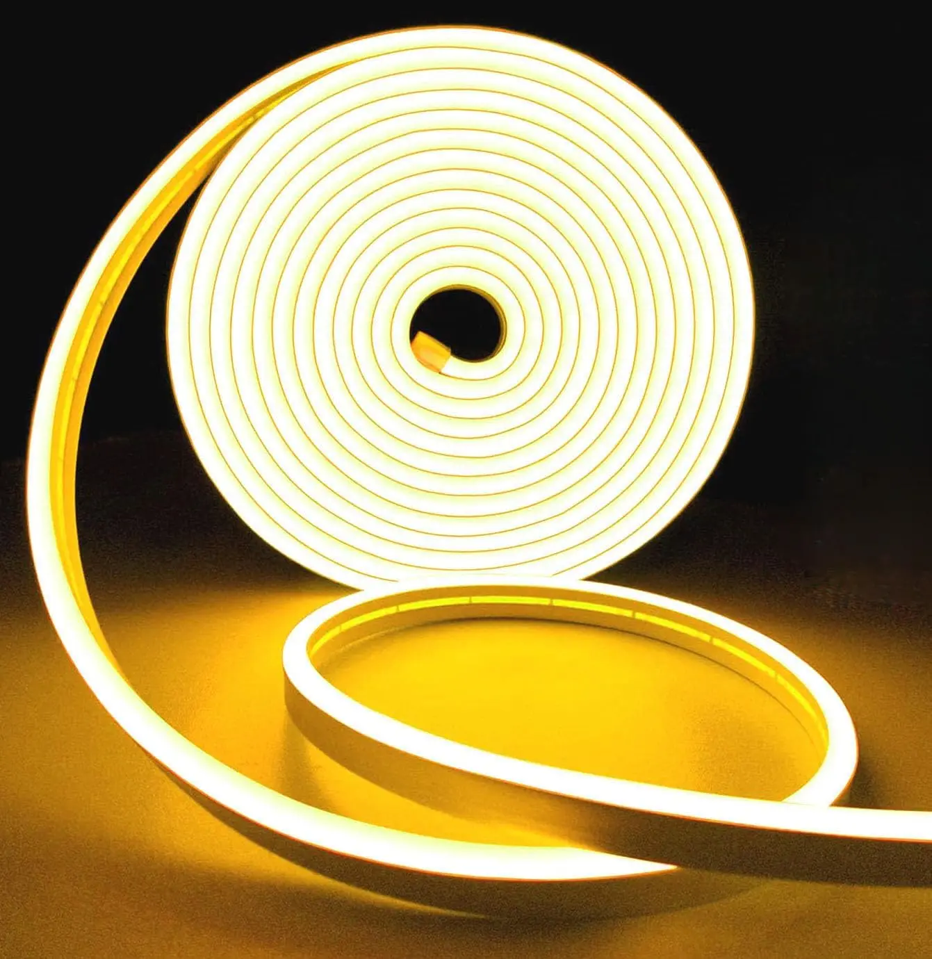 TSINYE Waterproof LED Strip LED Flexible Direct Connection COB LED Neon Sign Tape Rope Strips Lights for Indoors Outdoors