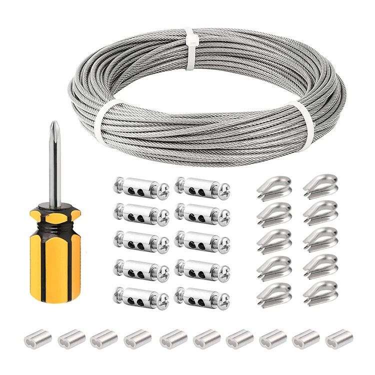 High quality stainless steel cable 7X19 1x37 7x7 304 316