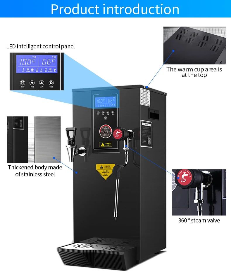 China 99% Efficiency Industrial Commercial Electric Big Hot Water Boiler Insulated