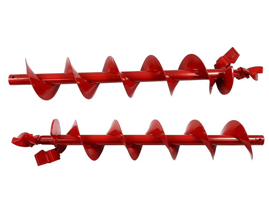 Tree planting digging machine auger spiral drill bit for earth drilling