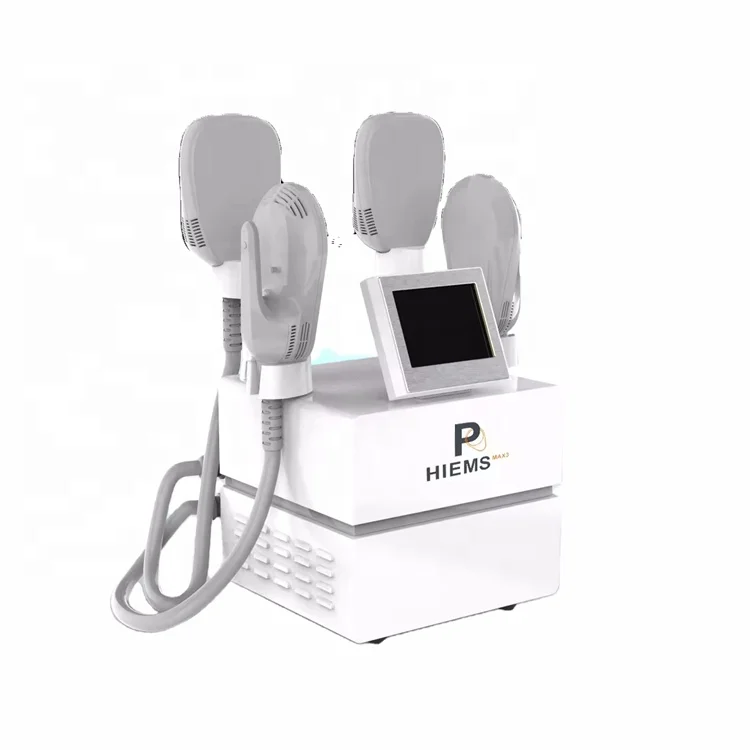 hiemt machine 4 handles electric muscle stimulator ems rf cellulite reduction body ems sculpting machine