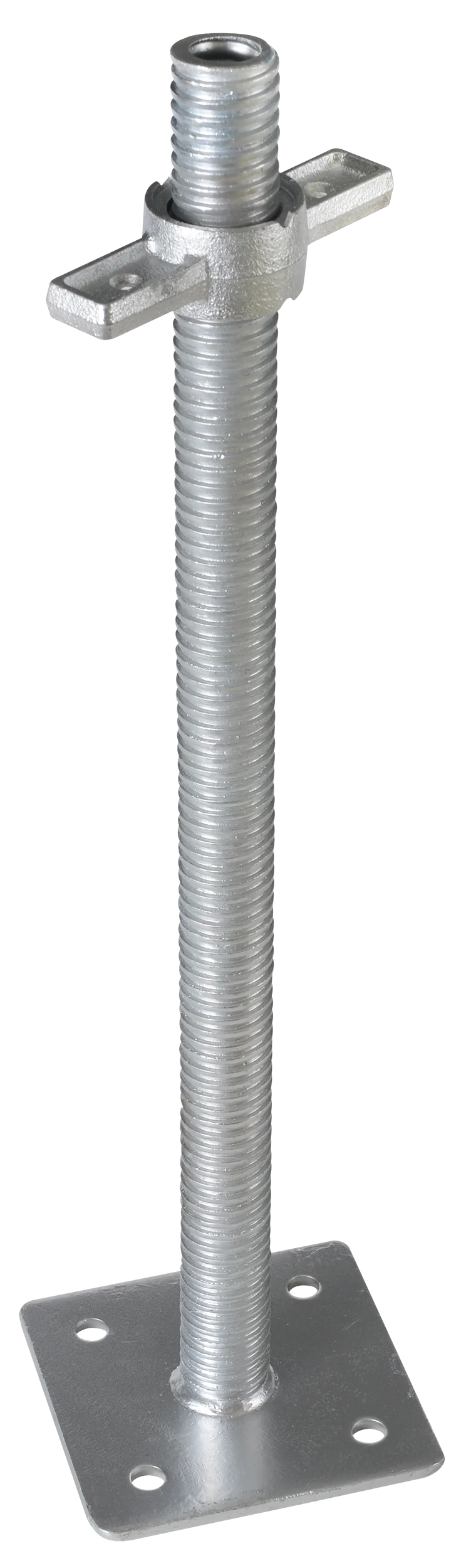 Сверхмощный Регулируемый базовый домкрат для строительных лесов