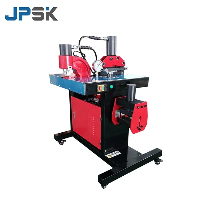 Комбинированная гидравлическая медная шина 3 в 1, ручная гибочная штамповочная машина для пробивки отверстий