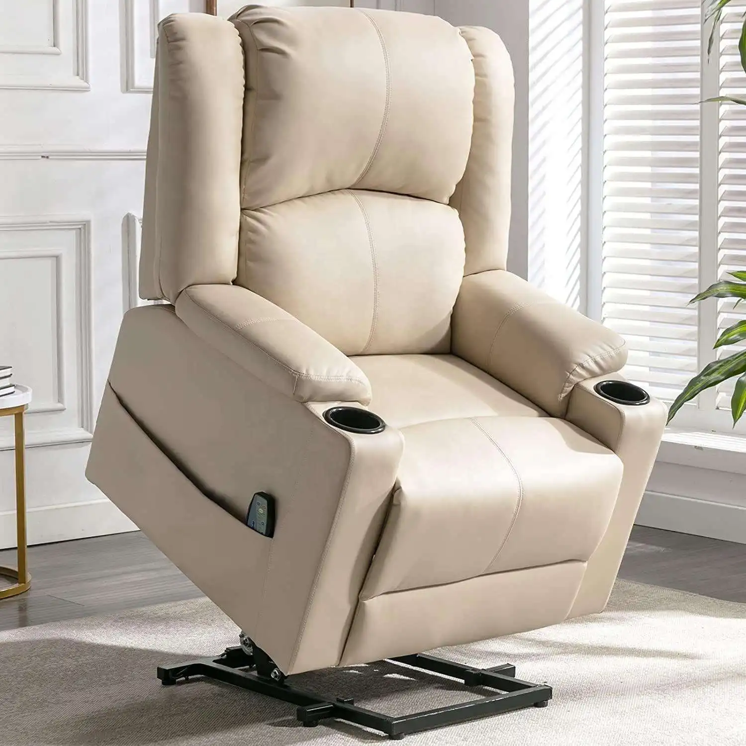 3d model theater chair movie tip-up seat leather cinema 4 seater recliner