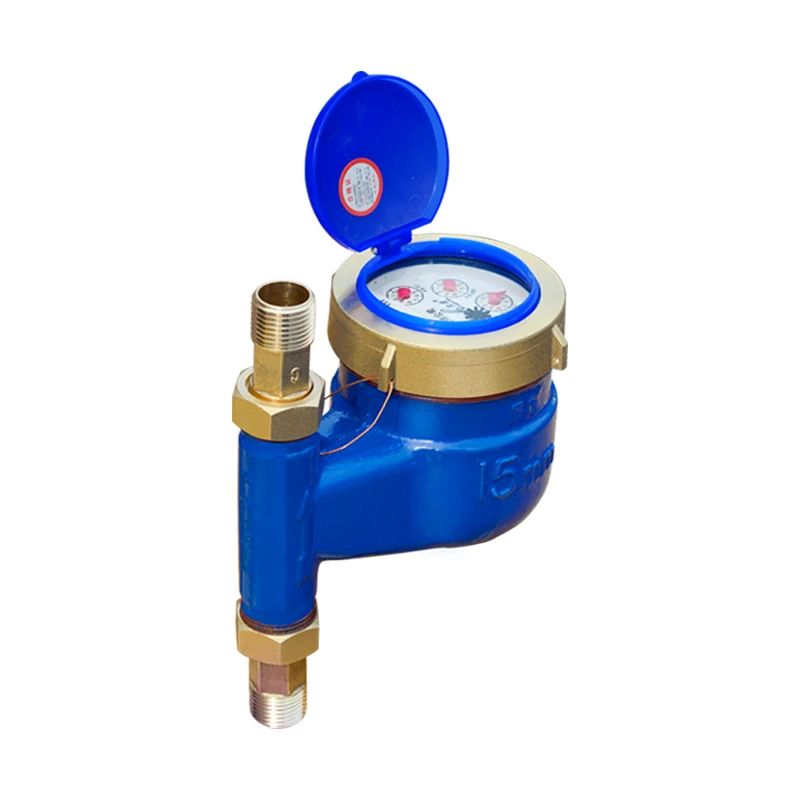 Vertical water meter 15mm 20mm multi nozzle water digital mechanical water meter flowmeter