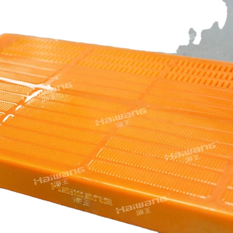 Dewatering Vibrating Screen polyurethane sieve plate / polyurethane mesh