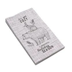 Wholesale Biodegradable Personalized High Quality Printed Thick Custom Paper Beverage Napkins