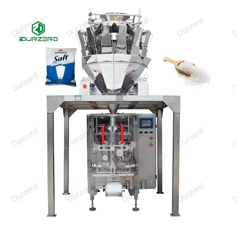 Customized Small Scale Salt Packaging Machine Vertical Film Packing Machine Salt Packing Machine Sealing