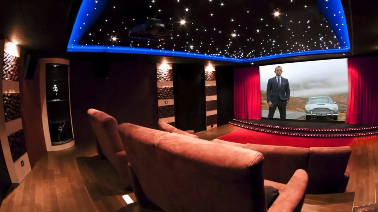 Magnet Installation  LED 600x600 Ceiling Panel Light  Starry Sky For Cinema