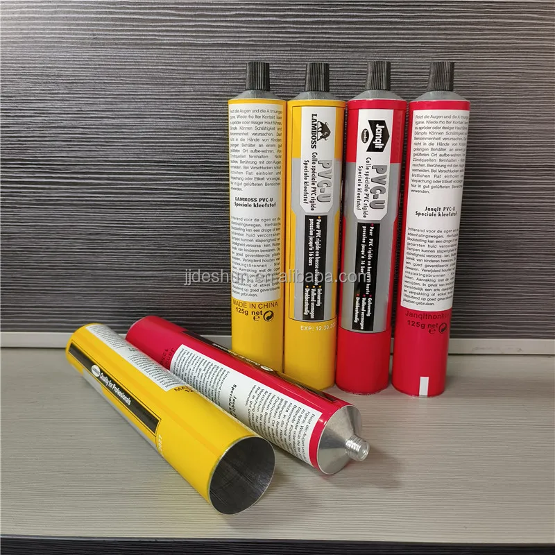 Food-grade Empty Customizable Squeezed Collapsible Metal Aluminum Tube