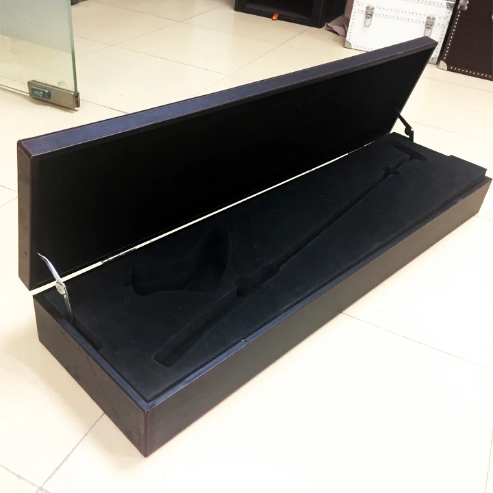 Custom PU PVC Leather Golf Shaft Tool Box Golf Club Case Golf Brassie Storage Box