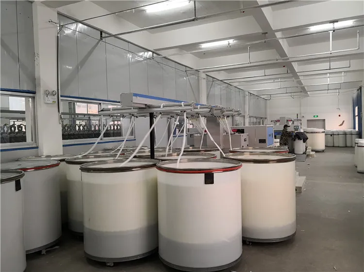 3s bleached white white good evenness regenerated blended cotton woven yarn